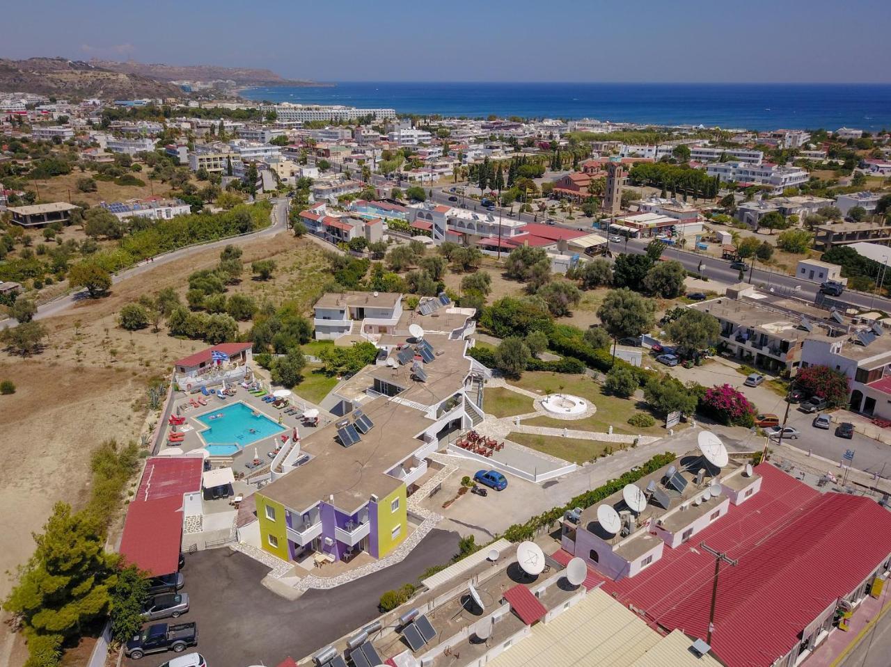 Family House Faliraki Studios Apartments Экстерьер фото